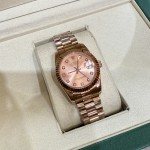 Datejust rose gold dial 31mm rose gold bracelet